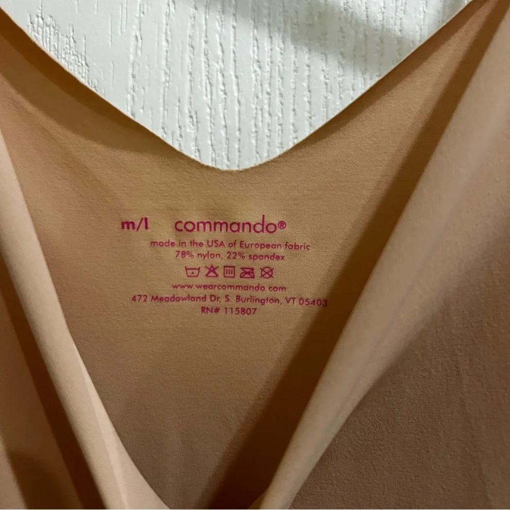 Commando Mini Cami Slip in Beige M/L